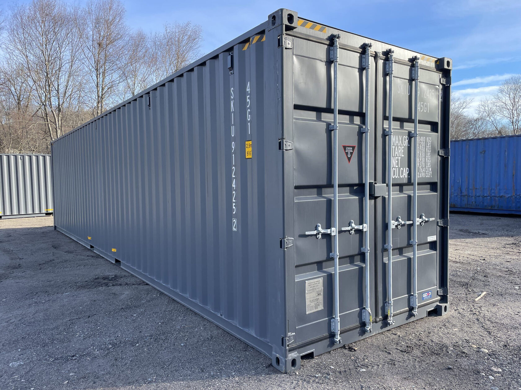 Контейнер 40 футов HC SKIU 912425-2 купить с доставкой